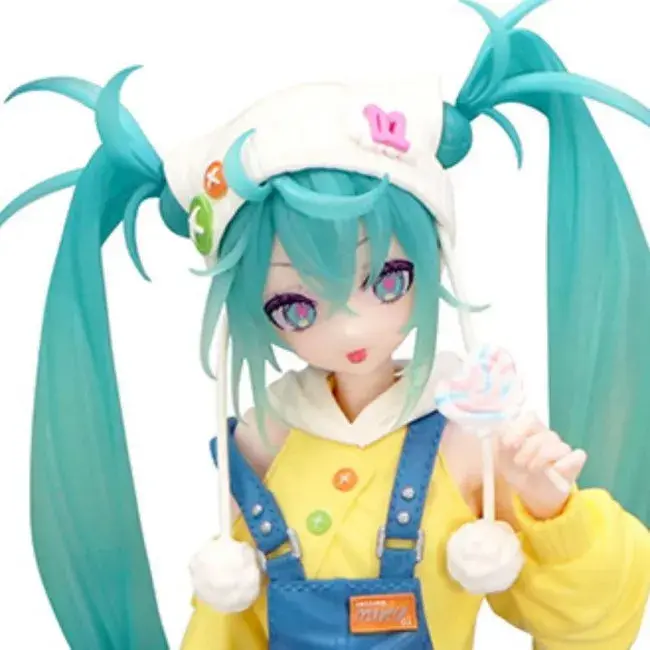 Hatsune Miku figura - Noodle Stopper Figure Lollipop - Furyu