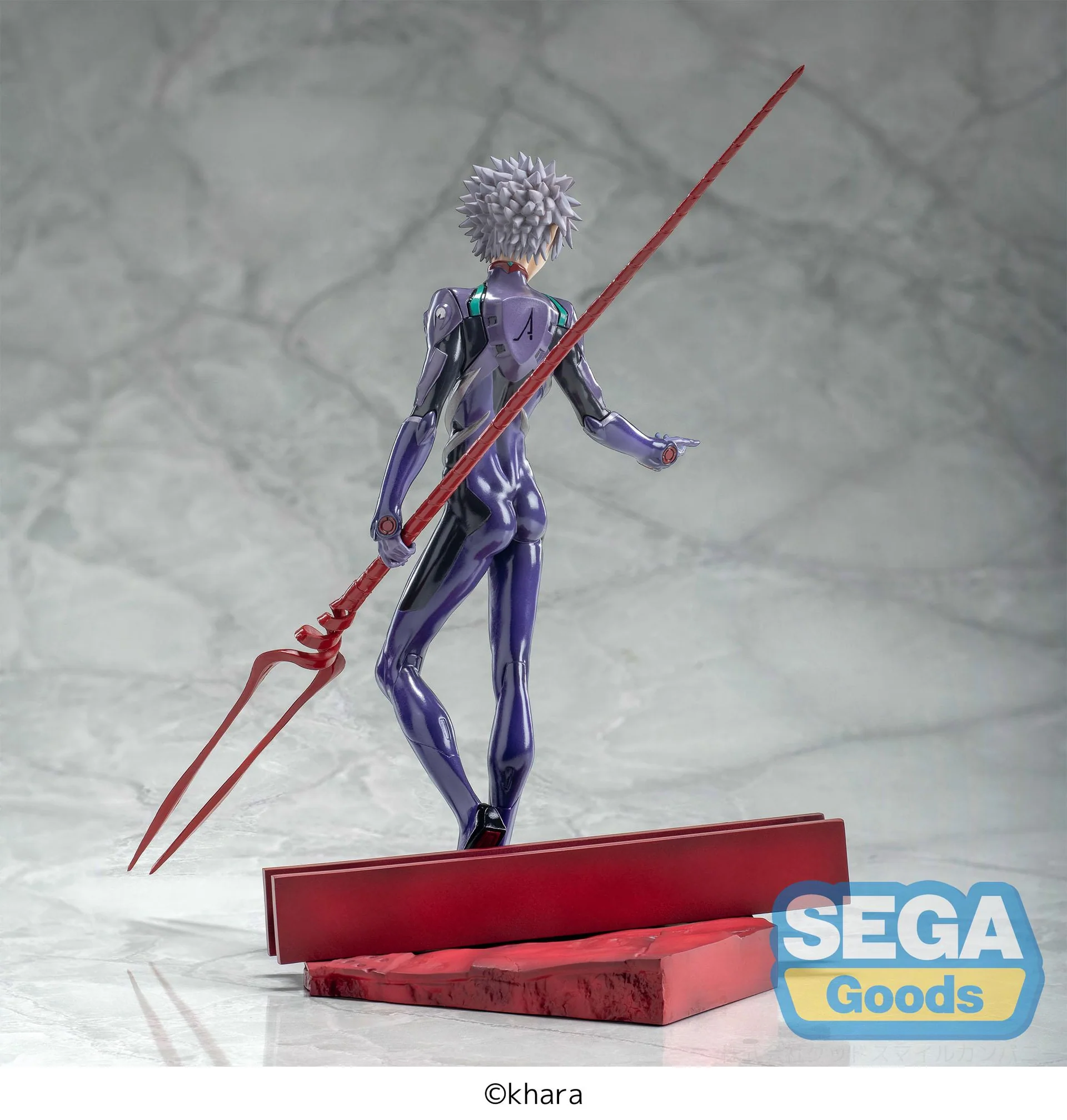 Figura Kaworu Nagisa Evangelion - Sega Luminasta - Spear of Longinus