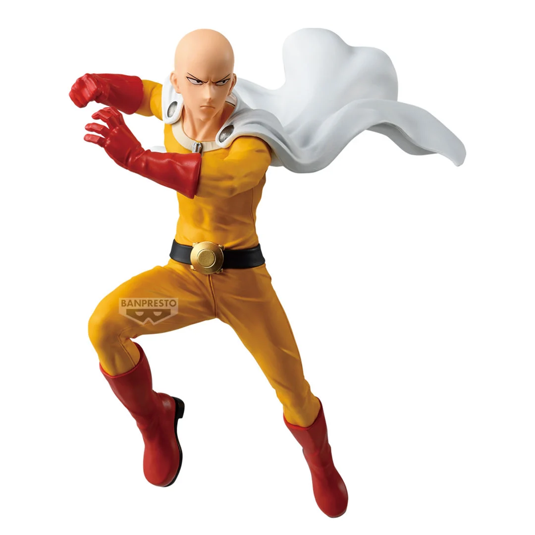 Figura de Saitama - Maximatic - One Punch Man - Bandai Banpresto