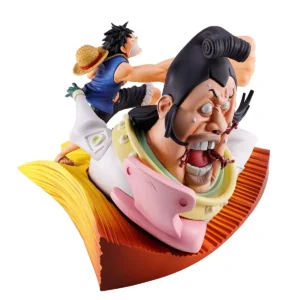 Alternative view of Monkey D Luffy vs. St Charlos (Impact Log) - One Piece - Ichibansho